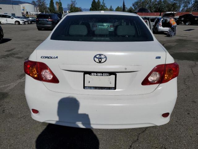 1NXBU4EE1AZ199607 - 2010 TOYOTA COROLLA BASE WHITE photo 6
