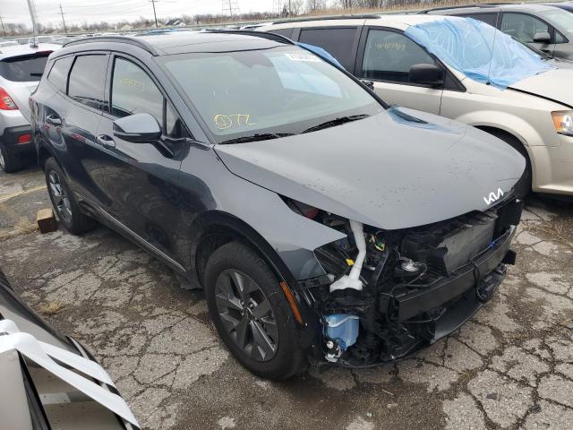 5XYK4CAF6PG038709 - 2023 KIA SPORTAGE SX GRAY photo 4