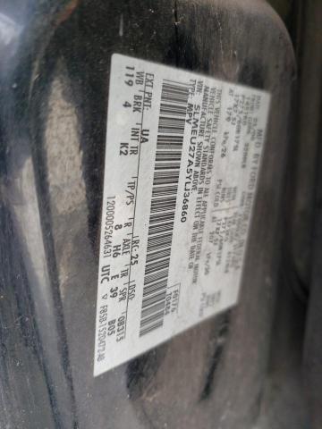 5LMEU27A5YLJ36860 - 2000 LINCOLN NAVIGATOR შავი ფოტო 13