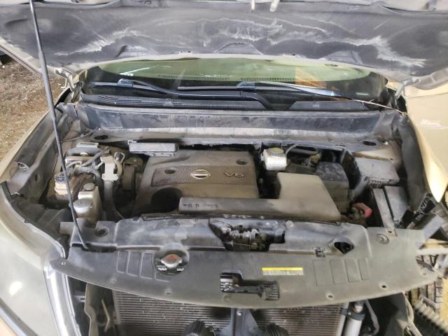 5N1AR2MN4DC651465 - 2013 NISSAN PATHFINDER S GOLD photo 11