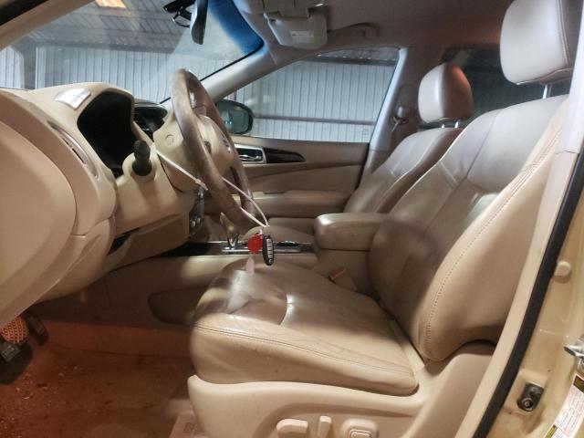 5N1AR2MN4DC651465 - 2013 NISSAN PATHFINDER S GOLD photo 7
