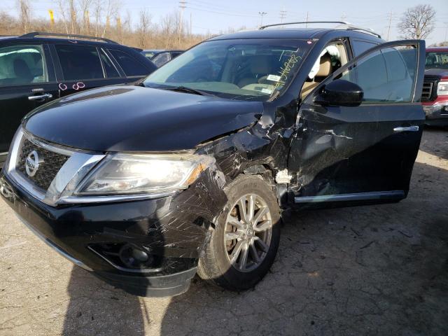 5N1AR2MN1EC715284 - 2014 NISSAN PATHFINDER S 黑色 照片 1