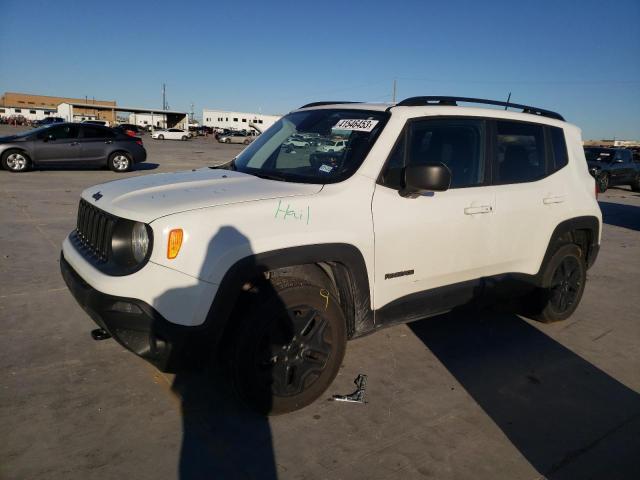 ZACCJBAB3JPH27148 - 2018 JEEP RENEGADE SPORT Սպիտակ լուսանկար 1