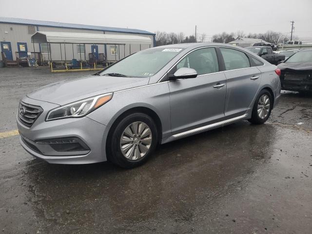 5NPE34AF5GH329135 - 2016 HYUNDAI SONATA SPORT GRAY photo 1