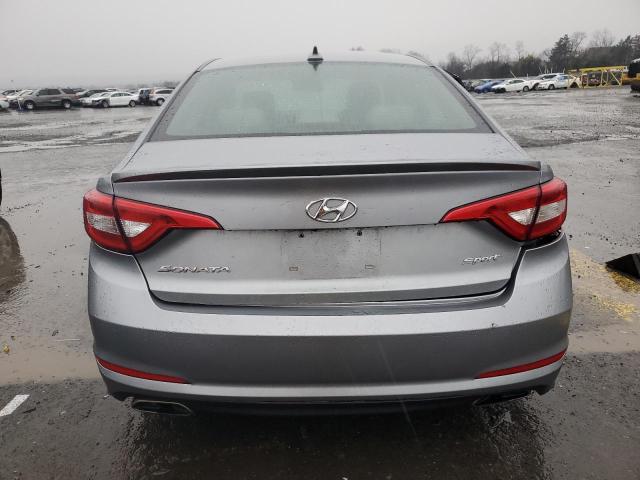 5NPE34AF5GH329135 - 2016 HYUNDAI SONATA SPORT GRAY photo 6