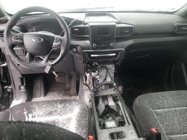 1FM5K8AB8NGB59776 - 2022 FORD EXPLORER POLICE INTERCEPTOR BLACK photo 8