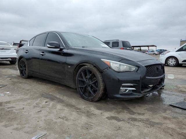 JN1BV7APXEM670995 - 2014 INFINITI Q50 BASE BLACK photo 4