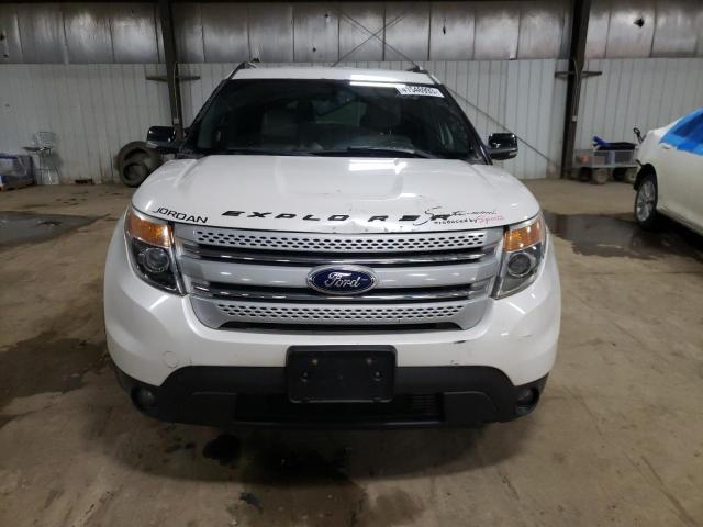 1FMHK8D81CGA83909 - 2012 FORD EXPLORER XLT WHITE photo 5