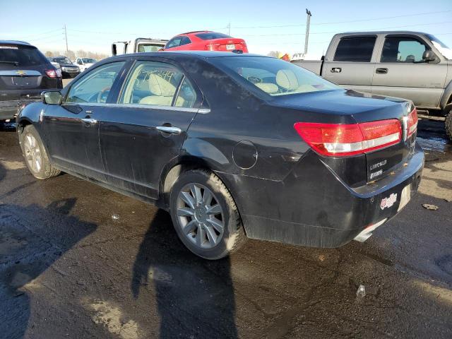 3LNHL2GC0BR758344 - 2011 LINCOLN MKZ BLACK photo 2