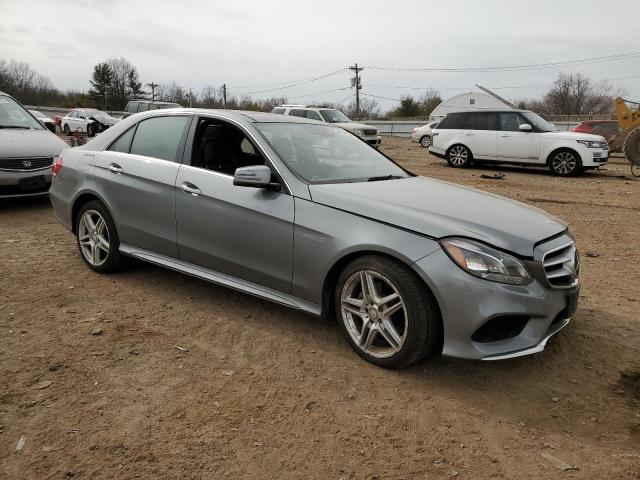 WDDHF8JB0EA899434 - 2014 MERCEDES-BENZ E 350 4MATIC GRAY photo 4