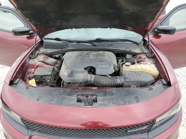 2C3CDXHG7KH597713 - 2019 DODGE CHARGER GT RED photo 11