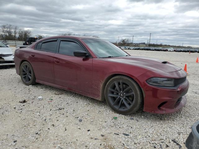 2C3CDXHG7KH597713 - 2019 DODGE CHARGER GT RED photo 4