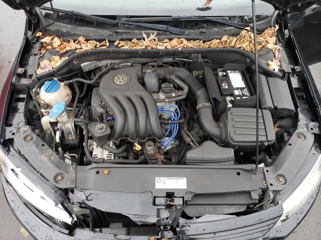 3VW2K7AJ1EM393043 - 2014 VOLKSWAGEN JETTA BASE BLACK photo 11