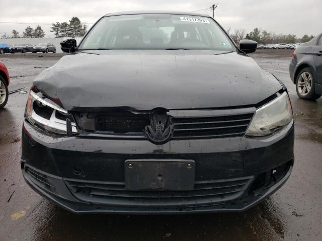 3VW2K7AJ1EM393043 - 2014 VOLKSWAGEN JETTA BASE BLACK photo 5