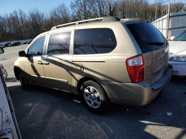 KNDMB233286249731 - 2008 KIA SEDONA EX GOLD photo 2