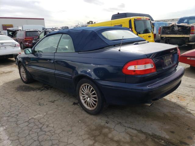 YV1NC62D24J061005 - 2004 VOLVO C70 HPT BLUE photo 2