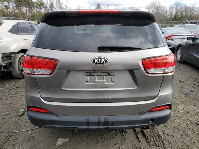 5XYPGDA51GG038997 - 2016 KIA SORENTO LX BROWN photo 6