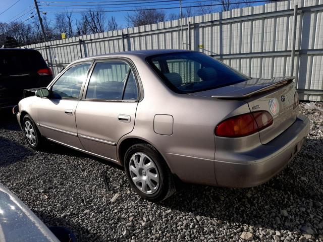 2T1BR12E22C584391 - 2002 TOYOTA COROLLA CE GRAY photo 2