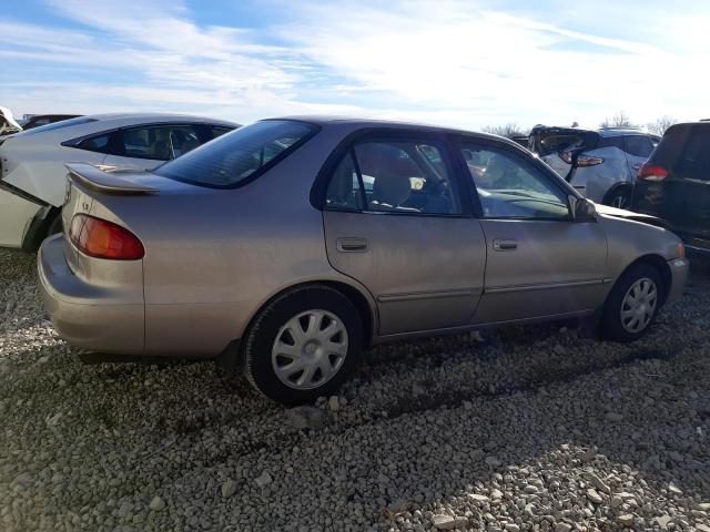 2T1BR12E22C584391 - 2002 TOYOTA COROLLA CE GRAY photo 3