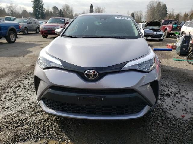 JTNKHMBX0L1068179 - 2020 TOYOTA C-HR XLE SILVER photo 5