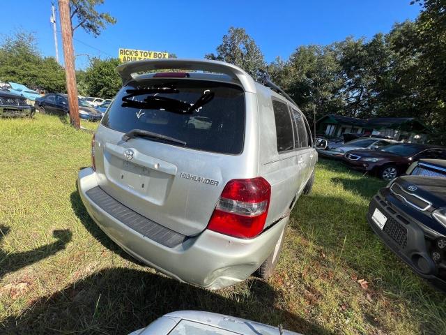 JTEGD21A660141486 - 2006 TOYOTA HIGHLANDER SILVER photo 4