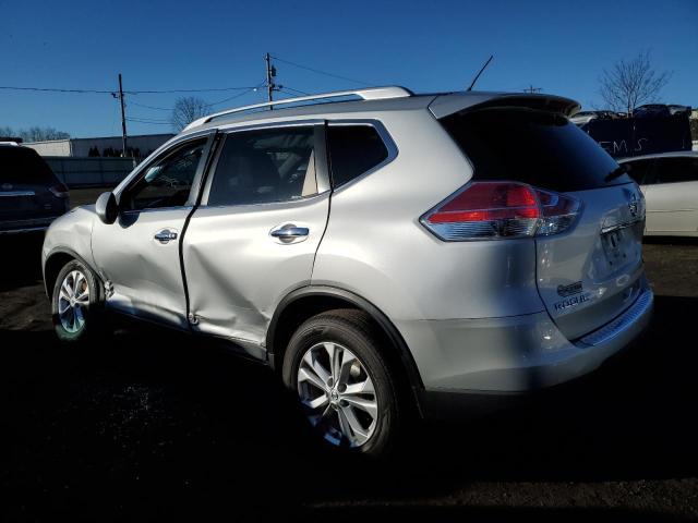 KNMAT2MV9GP634695 - 2016 NISSAN ROGUE S SILVER photo 2