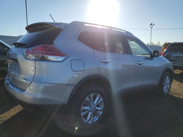 KNMAT2MV9GP634695 - 2016 NISSAN ROGUE S SILVER photo 3