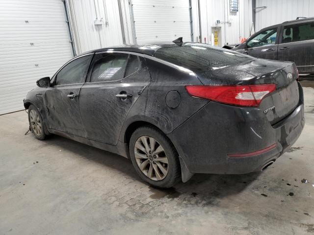 KNAGN4A72D5442710 - 2013 KIA OPTIMA EX BLACK photo 2