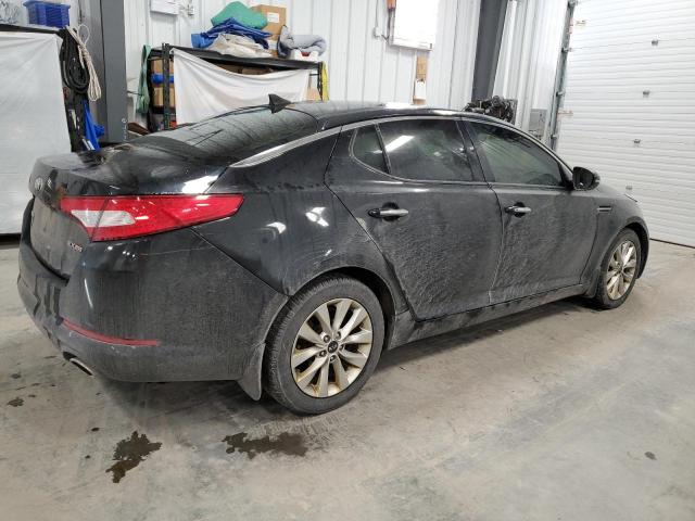 KNAGN4A72D5442710 - 2013 KIA OPTIMA EX BLACK photo 3