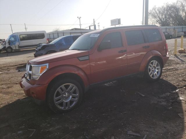 1D8GT58K68W127998 - 2008 DODGE NITRO SLT ORANGE photo 1