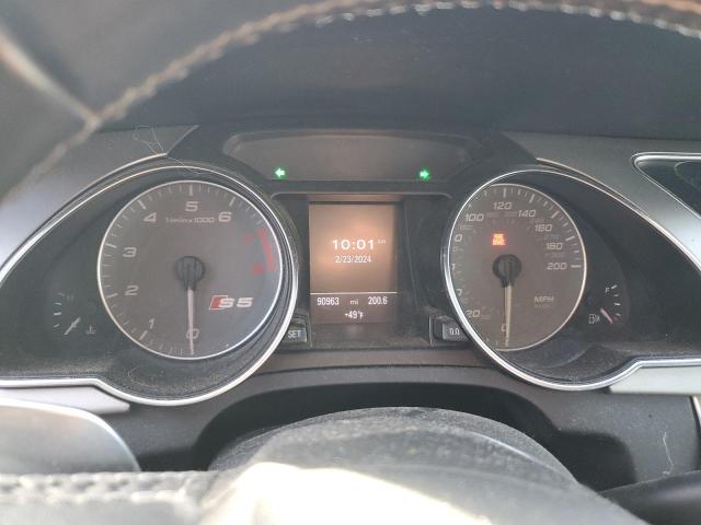 WAUVGAFH2BN011041 - 2011 AUDI S5 PRESTIGE 黑色 照片 9