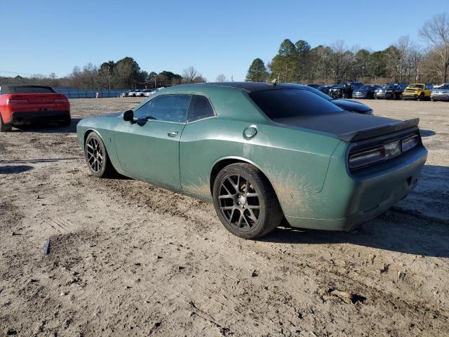 2C3CDZFJ4GH164500 - 2016 DODGE CHALLENGER R/T SCAT PACK GREEN photo 2