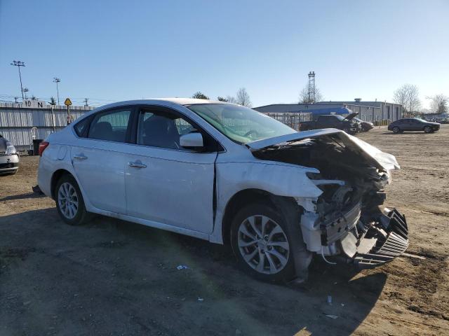 3N1AB7AP9JL624387 - 2018 NISSAN SENTRA S WHITE photo 4