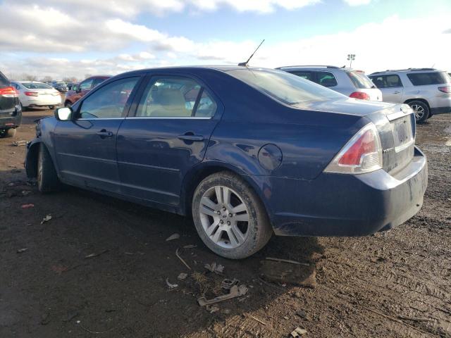 3FAHP08Z07R158226 - 2007 FORD FUSION SEL BLUE photo 2