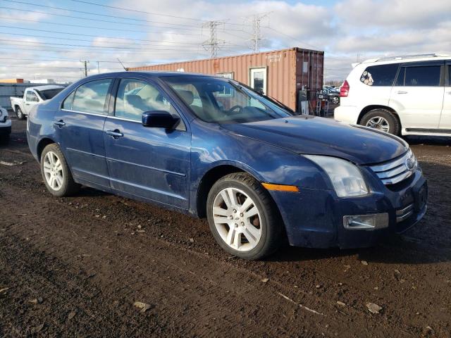 3FAHP08Z07R158226 - 2007 FORD FUSION SEL BLUE photo 4