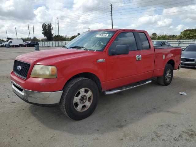 1FTRX12W16NB03840 - 2006 FORD F-150 RED photo 1