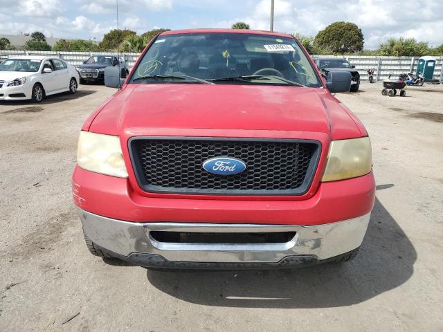 1FTRX12W16NB03840 - 2006 FORD F-150 RED photo 5