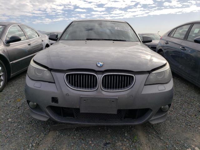 WBANW5C53ACT56917 - 2010 BMW 550 I GRAY photo 5