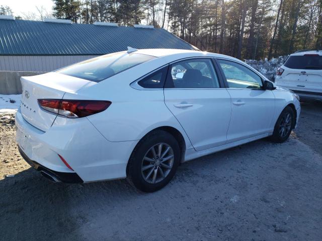 5NPE24AF2KH800444 - 2019 HYUNDAI SONATA SE WHITE photo 3