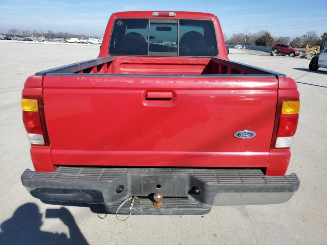 1FTYR10C9WTA14401 - 1998 FORD RANGER RED photo 6