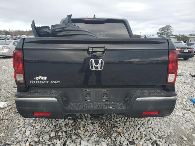 5FPYK2F66JB000552 - 2018 HONDA RIDGELINE RTL BLACK photo 6