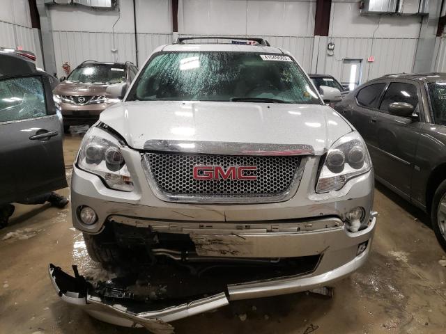 1GKKVTED8CJ245557 - 2012 GMC ACADIA DENALI SILVER photo 5