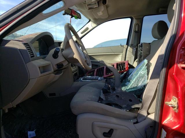 1J4GR48K35C541397 - 2005 JEEP GRAND CHER LAREDO Kırmızı fotoğraf 7