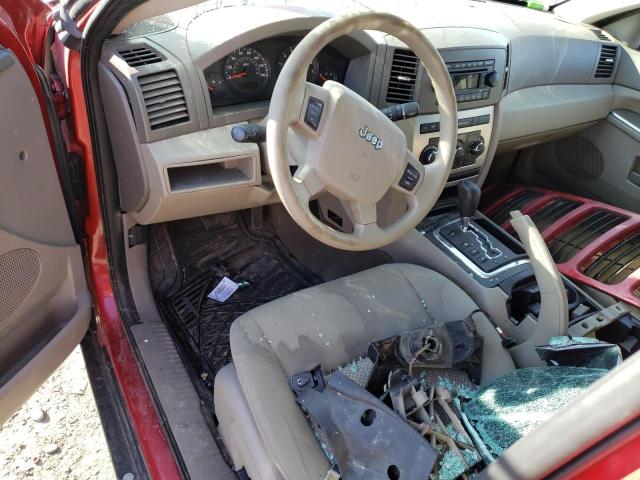 1J4GR48K35C541397 - 2005 JEEP GRAND CHER LAREDO Kırmızı fotoğraf 8