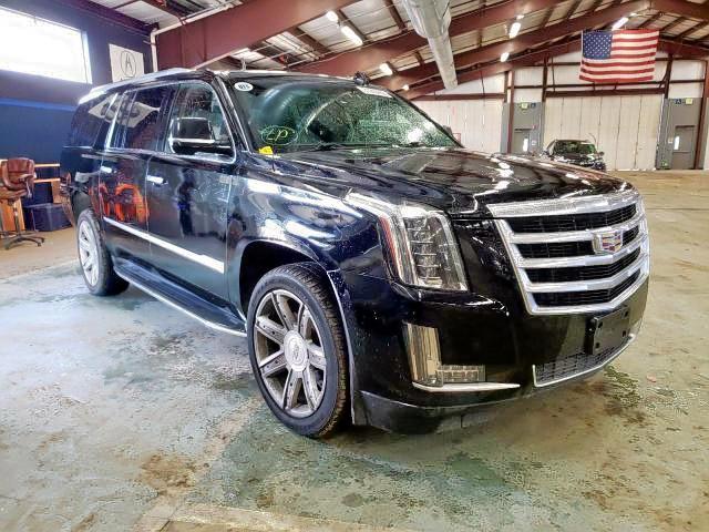 1GYS4HKJ6GR257794 - 2016 CADILLAC ESCALADE ESV LUXURY BLACK photo 1