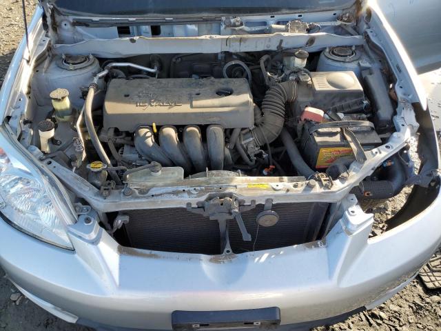 2T1KR32E98C711481 - 2008 TOYOTA COROLLA MA XR SILVER photo 11