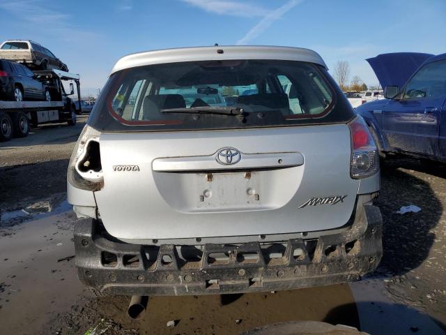 2T1KR32E98C711481 - 2008 TOYOTA COROLLA MA XR SILVER photo 6
