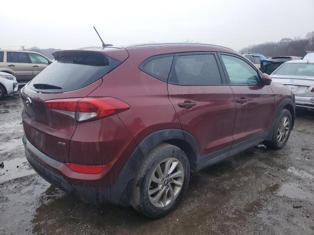 KM8J3CA4XGU113998 - 2016 HYUNDAI TUCSON LIMITED BURGUNDY photo 3