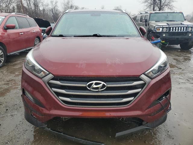 KM8J3CA4XGU113998 - 2016 HYUNDAI TUCSON LIMITED BURGUNDY photo 5