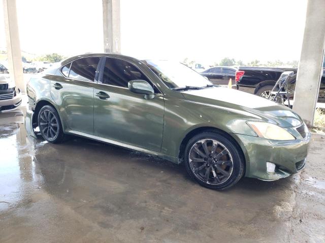 JTHCK262685018138 - 2008 LEXUS IS 250 GREEN photo 4